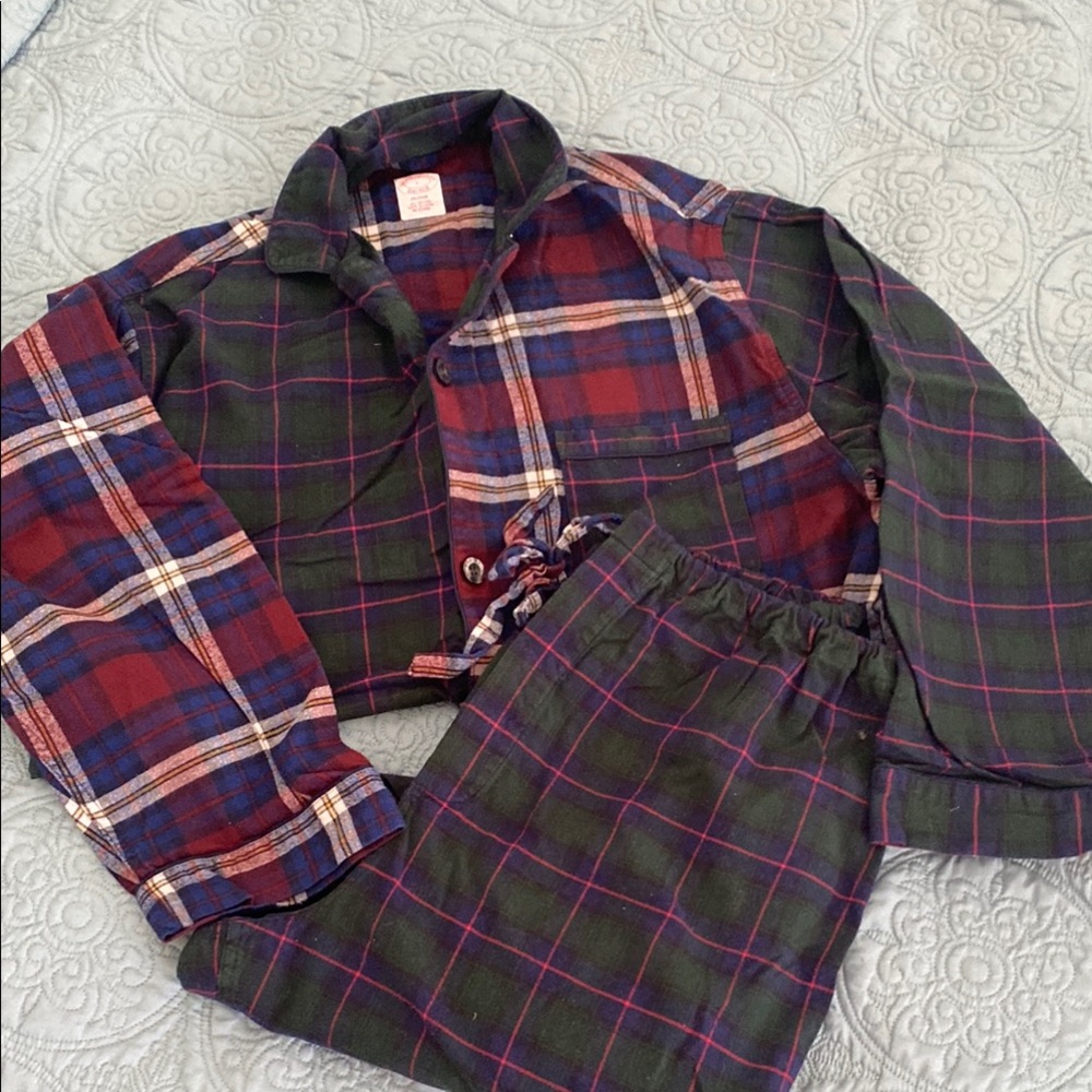 Men’s Brooks Brothers Flannel Pajamas sz L